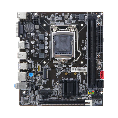 SOYO B75M Motherboard M.2 NVME PCIEx16 DVI Supports Dual-channel DDR3 RAM Intel Core 2/3 Gen CPU LGA1155 for Gaming Computer