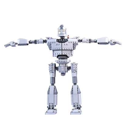 MOC Mechanical Series Iron Robot Building Blocks Classic Movie Giant Bricks Game Toy Assemble Model For Children Birthday Gifts