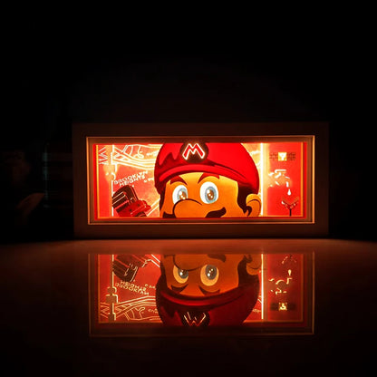 Dragon Ball 3D LED Light Box – Anime Paper-Cut Night Lamp with Remote