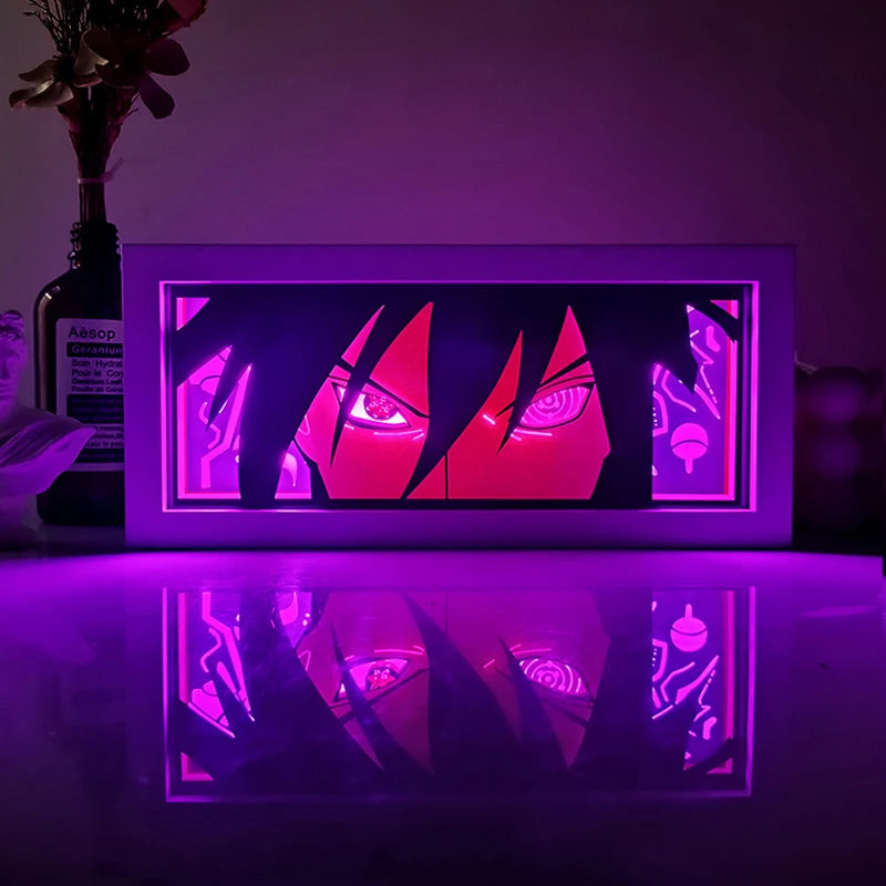 Dragon Ball 3D LED Light Box – Anime Paper-Cut Night Lamp with Remote