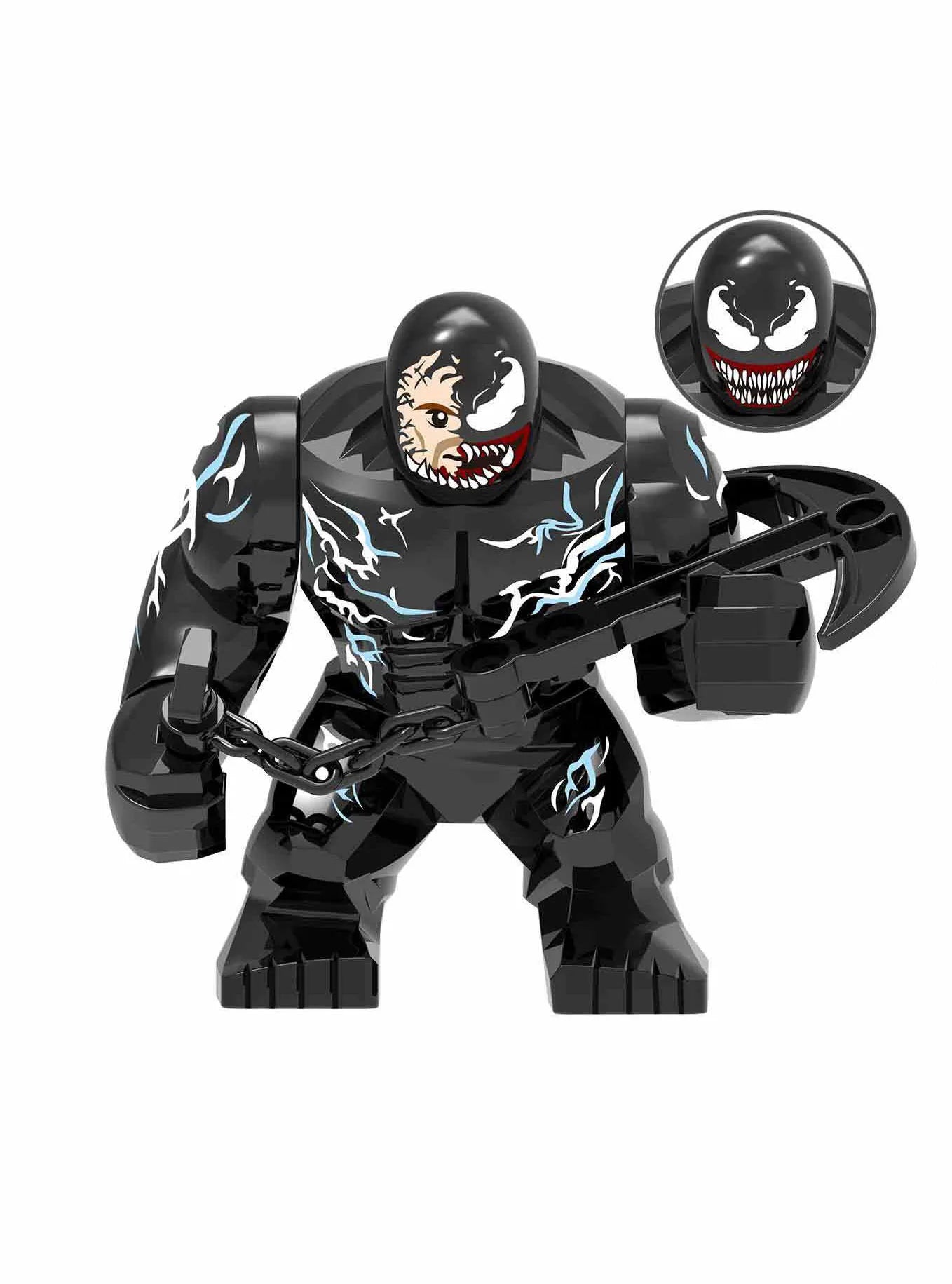 New Marvel 3D superhero characters large model building blocks assembly toys children's birthday gifts boys girl