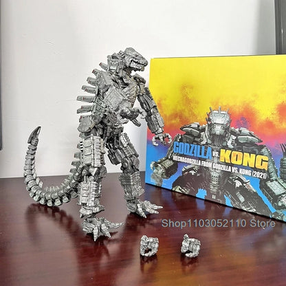 Mechagodzilla Figure Godzilla Vs Kong Giant Godzilla Toy Figure Movie King of The Monster Movable Joints Dinosaur Birthday Gifts