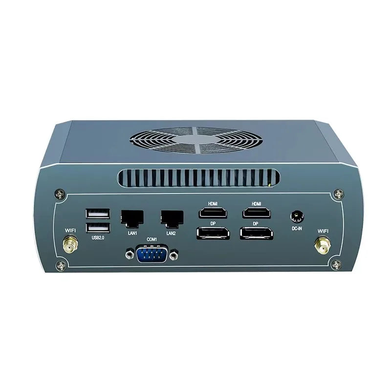 Topton Solid FU03 AI Mini Computer AMD Ryzen 7 8845HS 2*Intel 2.5G 2*DDR5 2*NVME Firewall Router Gaming PC Windows 11 4x8K WiFi6