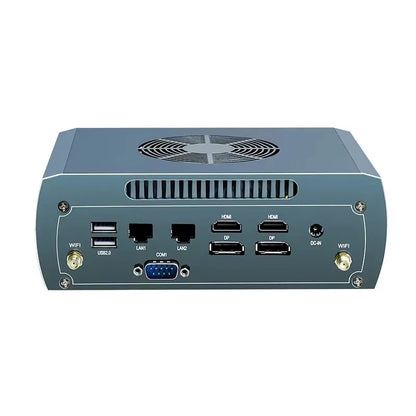 Topton Solid FU03 AI Mini Computer AMD Ryzen 7 8845HS 2*Intel 2.5G 2*DDR5 2*NVME Firewall Router Gaming PC Windows 11 4x8K WiFi6