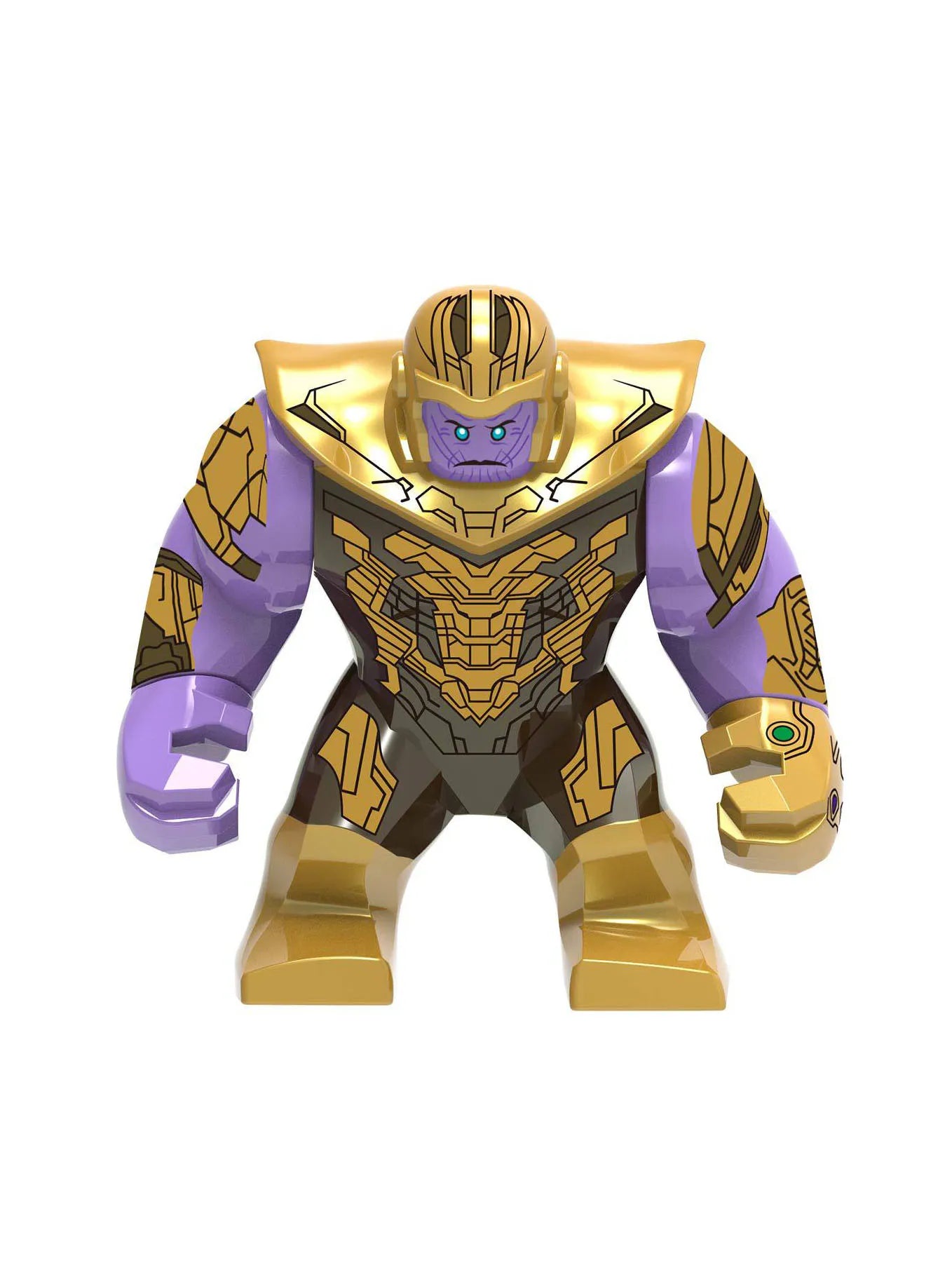 New Marvel 3D superhero characters large model building blocks assembly toys children's birthday gifts boys girl