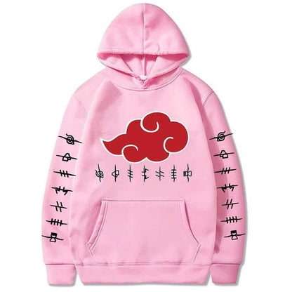 Akatsuki Cloud Hoodie Unisex Fashion Printed Pullover Autumn & Winter Comfortable Streetwear Best Selling Hip Pop Top