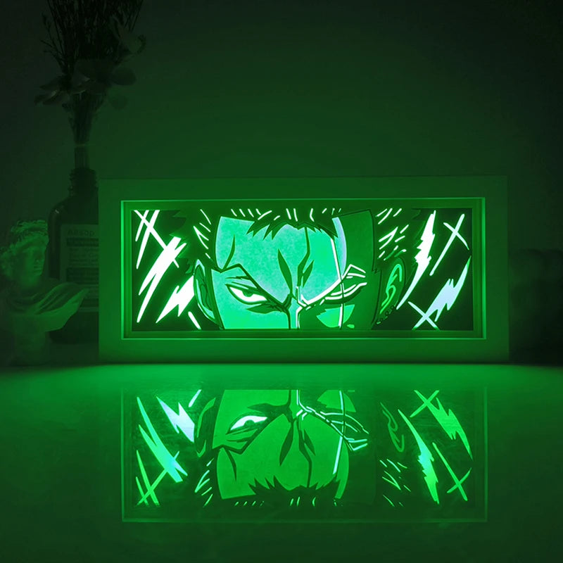 Dragon Ball 3D LED Light Box – Anime Paper-Cut Night Lamp with Remote