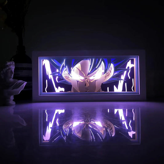 Dragon Ball 3D LED Light Box – Anime Paper-Cut Night Lamp with Remote