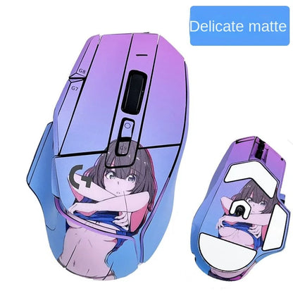 Compatible G502 X PLUS wireless/wired mouse special sticker matte protection custom all-inclusive film replacement accessories