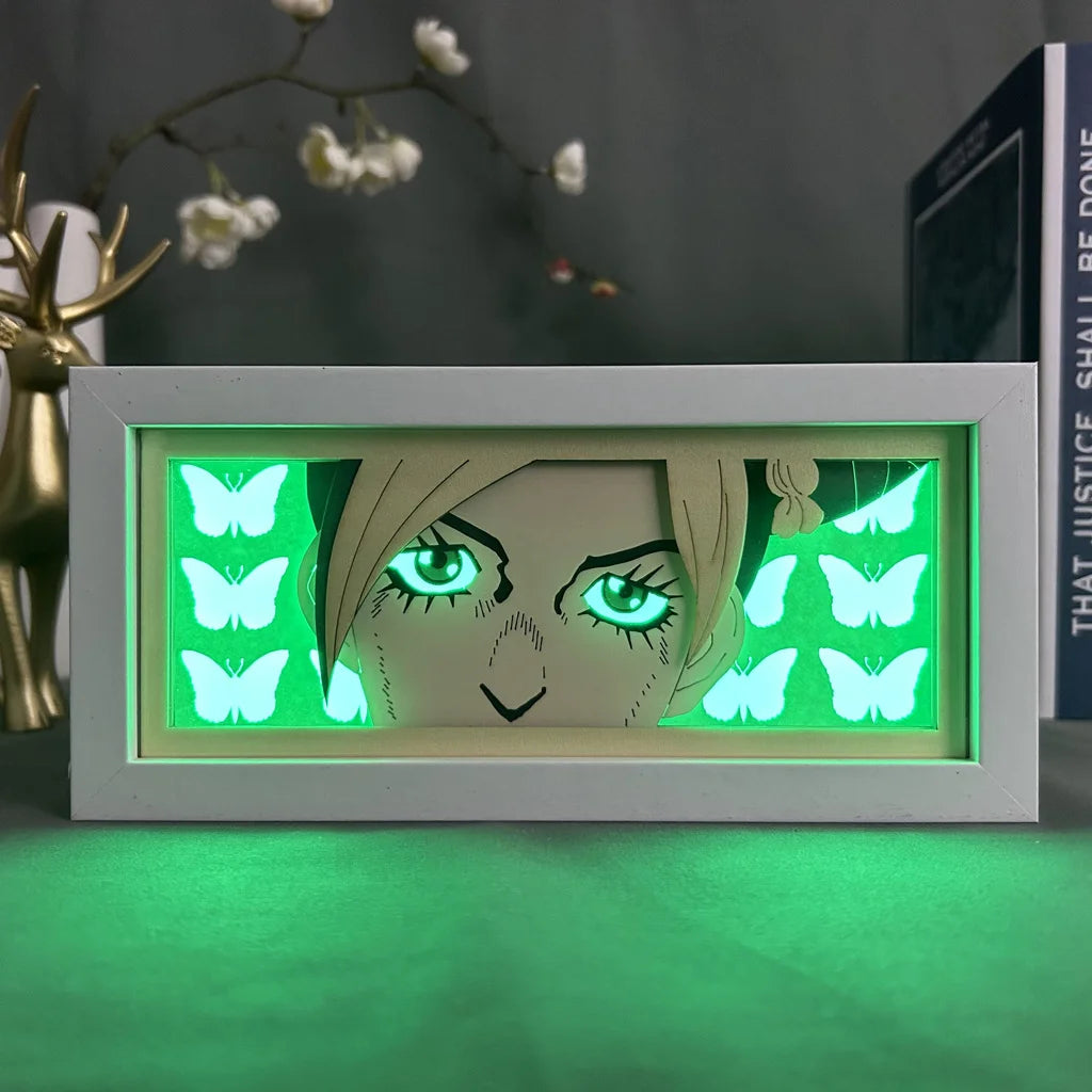 Anime LED Night Light – Haikyuu!!, Blue Lock & Demon Slayer Lamp