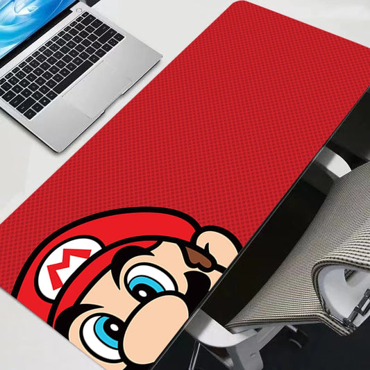 Gamer Desk Mat Super M-mario XXL Mousepads Pc gift Mouse Pad Office Desk Pads Large Mousepad Non-slip  For Computer For LOL