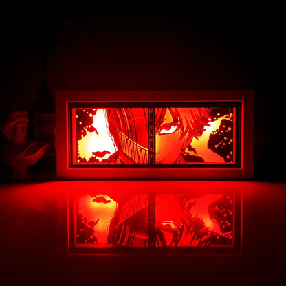 Dragon Ball 3D LED Light Box – Anime Paper-Cut Night Lamp with Remote