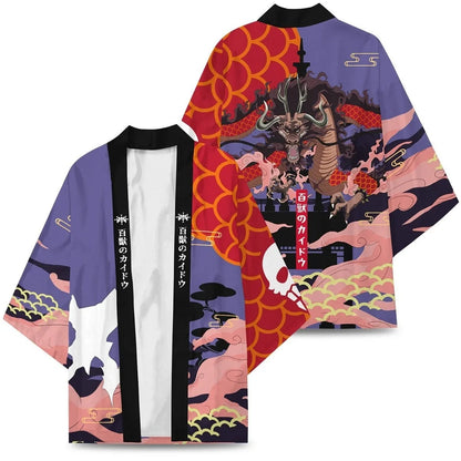 One Piece Cosplay Kimono - Luffy, Zoro, & Ace Cloak Cardigan Robe