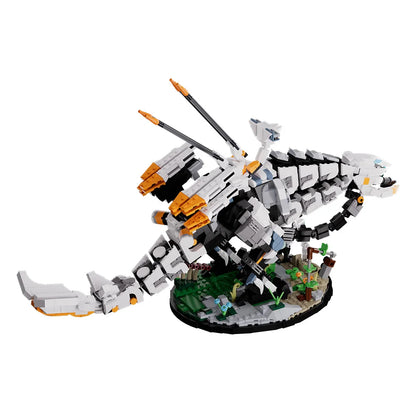 Gobricks Moc Horizons Zero Dawned Thunderjaw Bricks Model Forbidden West Monster Building Blocks Game Bricks Model Toys Sets