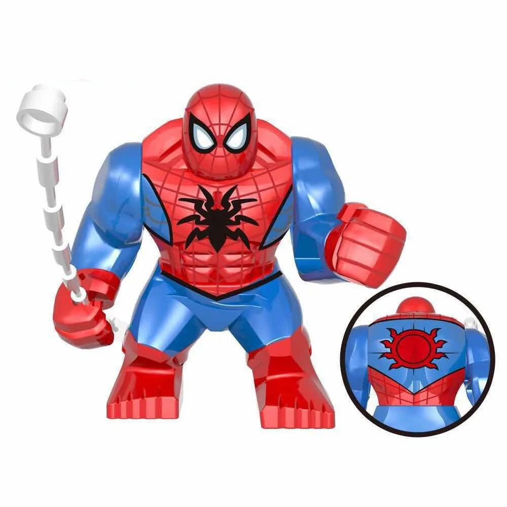 New Marvel 3D superhero characters large model building blocks assembly toys children's birthday gifts boys girl