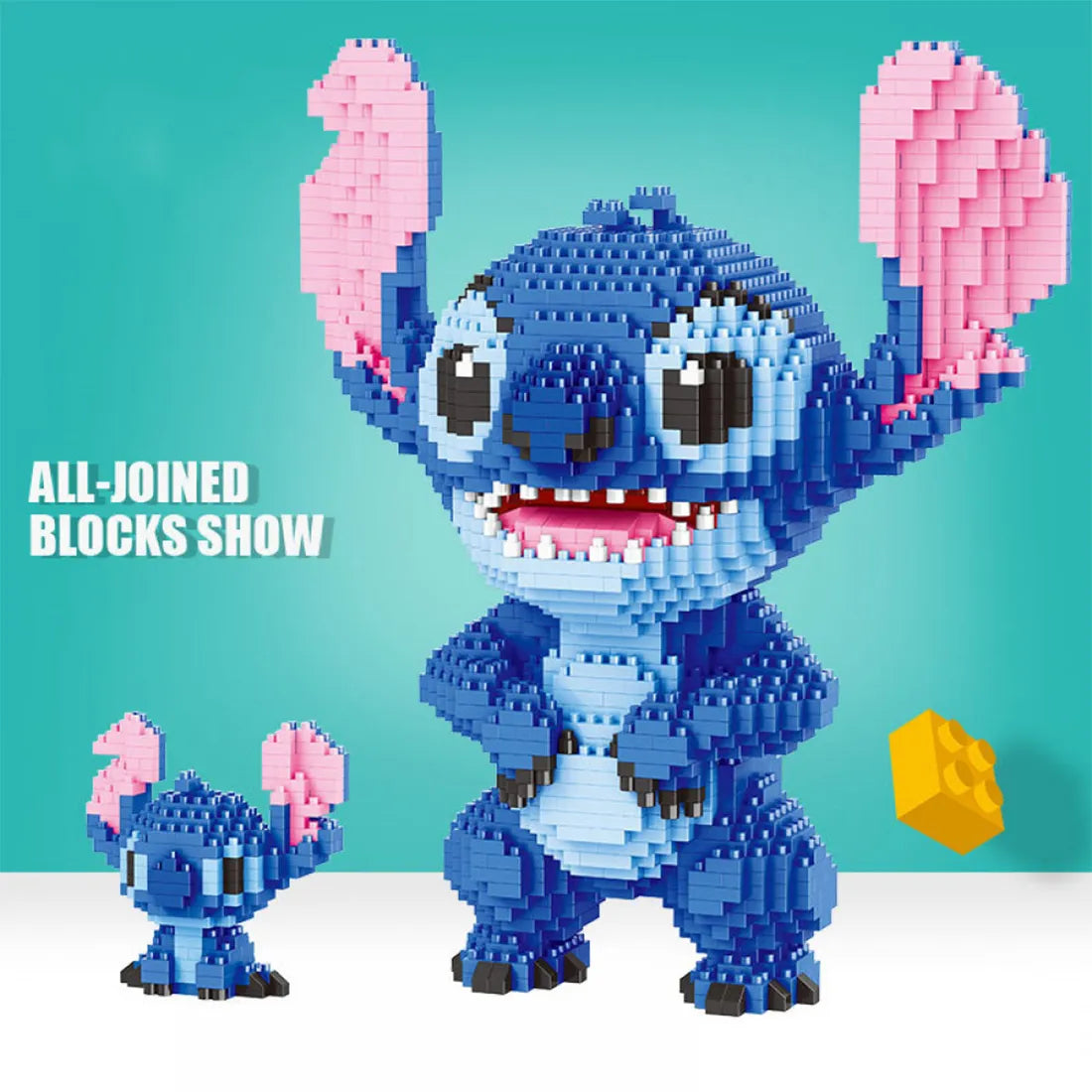 Mini Bricks Stitch Diamond Building Blocks - 3D Nano Model for Kids & Adults