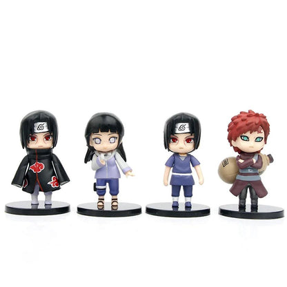 Bring the excitement of the Naruto Shippuden universe to your collection with this 12-piece set of Q-version PVC figures!