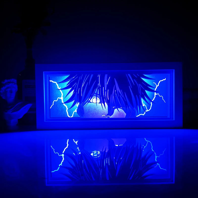 Dragon Ball 3D LED Light Box – Anime Paper-Cut Night Lamp with Remote