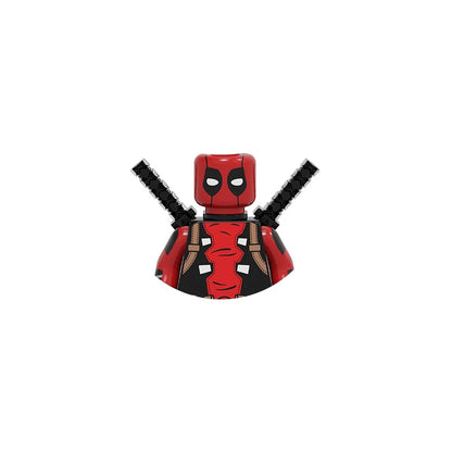 Disney Hot 3D mini Avengers superhero Character Model Set Building Blocks Assembling Toys Children's Birthday Gifts Boys Girls