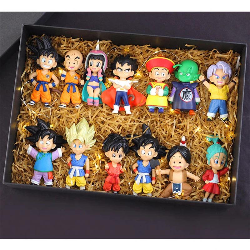 Dragon Ball Z Action Figure Set - Goku, Gohan, Vegeta, Broly, Piccolo & Majin Buu! 7-13cm Collectible PVC Figures