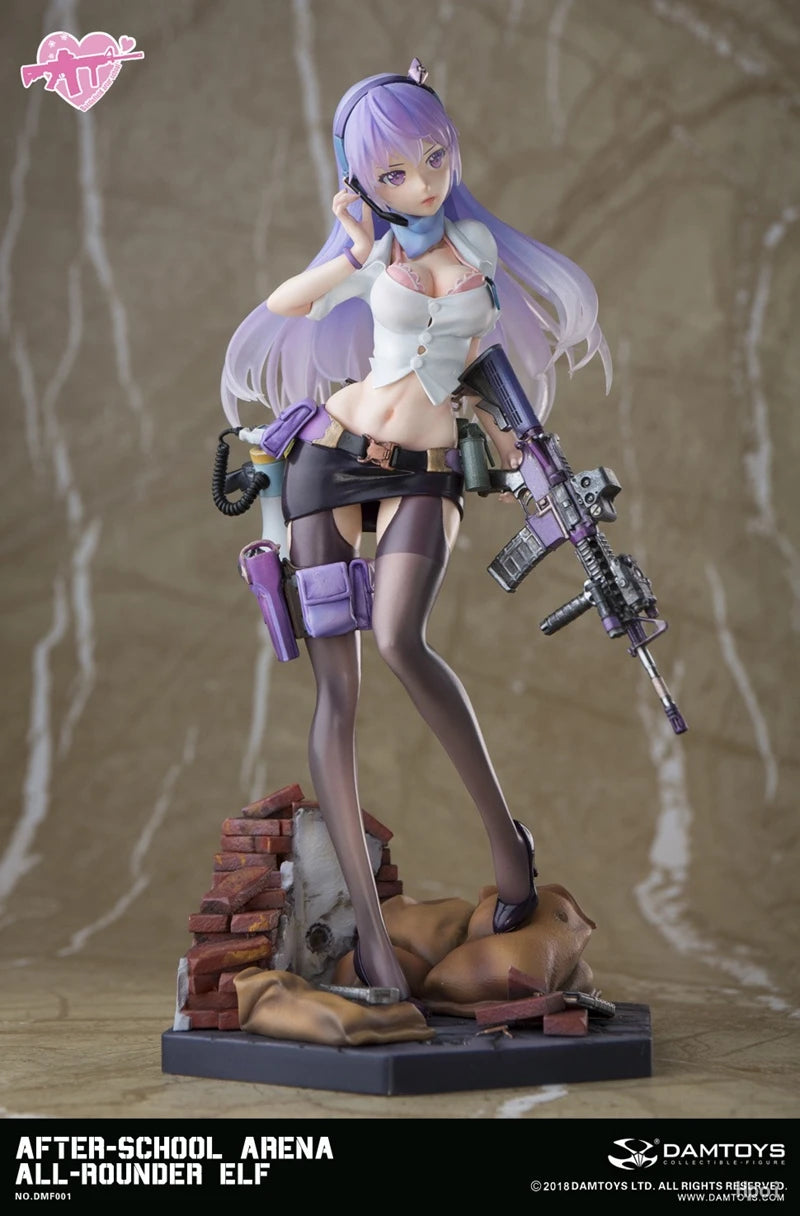 21cm Anime Figure: All-Rounder Elf (After-School Arena - First Shot) - Rexpect Nerd