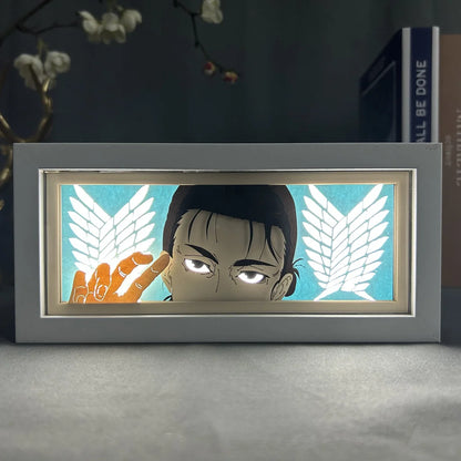Anime LED Night Light – Haikyuu!!, Blue Lock & Demon Slayer Lamp