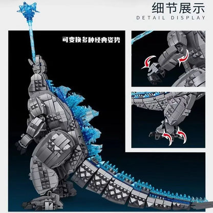 In stock games Monster dinosaur movie Series moc Building Block model toy cus-laa gifts Christmas kids set 1284pcs