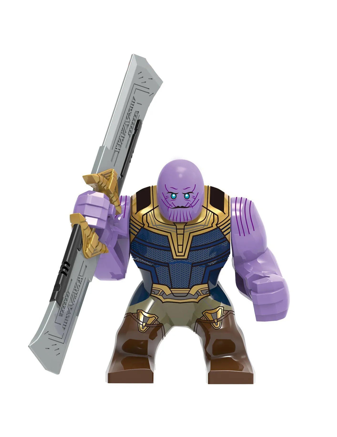 New Marvel 3D superhero characters large model building blocks assembly toys children's birthday gifts boys girl