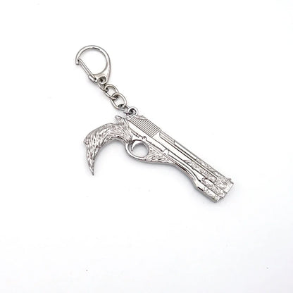 DMC Devil Dante Sword Rebellion Awakening Keychain Game Peripherals May Nero Red Queen Revolver Ebony & White Ivory Cry Keychain