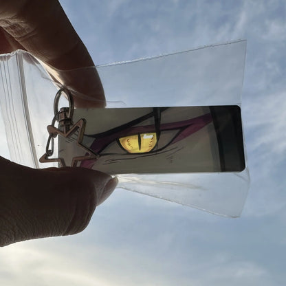 Naruto Uchiha Itachi Acrylic Keychain – Shining Eyes Double-Sided Backpack Pendant