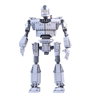 MOC Mechanical Series Iron Robot Building Blocks Classic Movie Giant Bricks Game Toy Assemble Model For Children Birthday Gifts