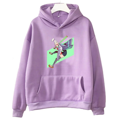 Dandadan Ayase Seiko Hoodie - Harajuku Aesthetic Sweatshirt for Women & Couples