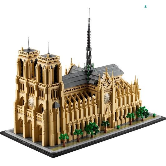 In stock 4383 pcs Notre-Dame de Paris Architectural Model Kit 21061 Collectible Building blocks Set for Adults Gift