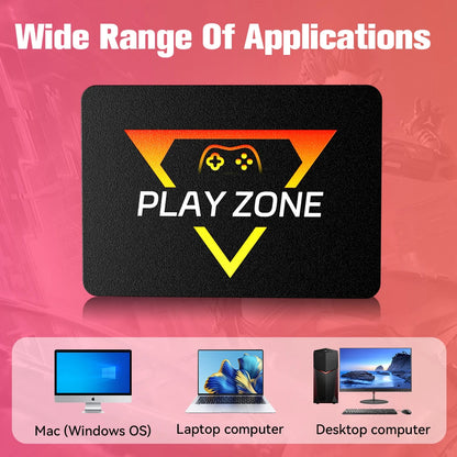 Portable Retro Gaming SSD 80+Emulators for PS5/PS4/PS3/PS2/XBOX One/SWITCH/WII/DC 16191 Games Launchbox＆Retrobat＆Playnite for PC