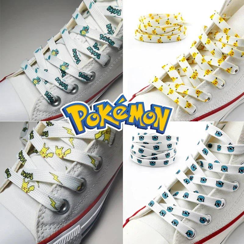 Pokémon Pikachu Bulbasaur Shoelaces - Rexpect Nerd