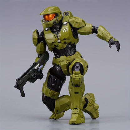 Dinggaoyikang 18cm Collectible Cyber Soldier Figure – Game Icon with Custom Parts, Perfect for Collection & Gifting - Rexpect Nerd