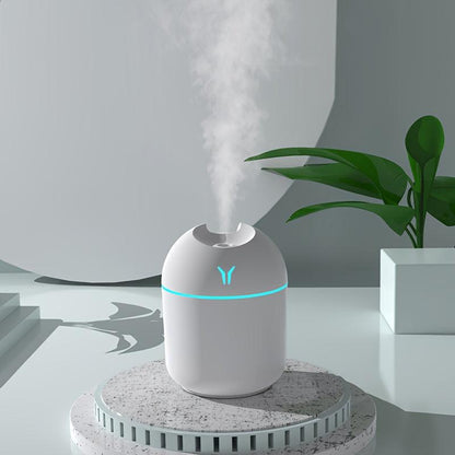 1pc Cylindrical Aroma Diffuser & Humidifier - Freshens Room Air, Nourishes Plants with Soothing Cold Mist, Soft Night Light, and Whisper-Quiet Operation - Rexpect Nerd