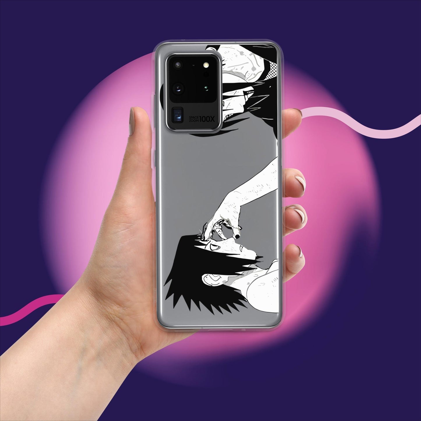 Uchiha Brothers Clear Case for Samsung® - Rexpect Nerd