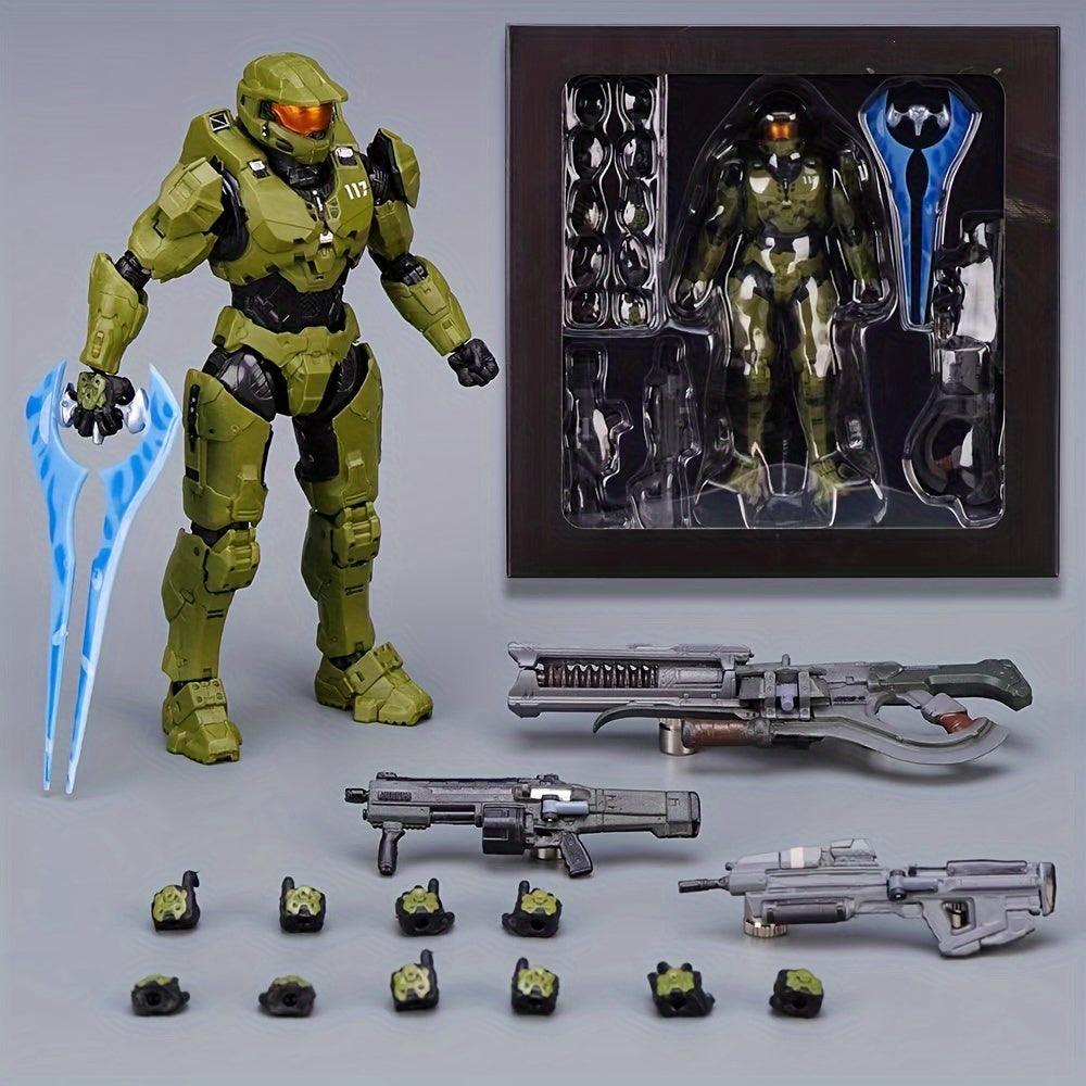 Dinggaoyikang 18cm Collectible Cyber Soldier Figure – Game Icon with Custom Parts, Perfect for Collection & Gifting - Rexpect Nerd