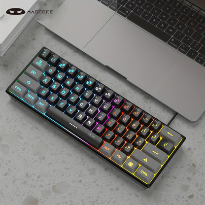 MageGee TS91 Mini Gaming Keyboard - Compact Powerhouse for Work &amp; Play!